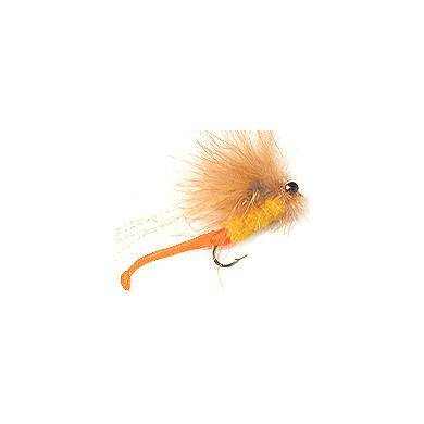 Fly Marabou Streamer WAGGLETAIL BROWN Hook 6
