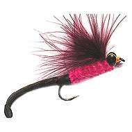Mosca Marabou Streamer WAGGLETAIL CLARET