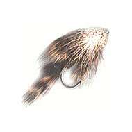 Fly Muddler GROPPENSTREAMER DUNKEL Hook 8