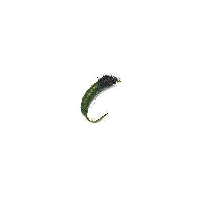 Fly Nymph OLIVE LATEX PUPA Hook 12