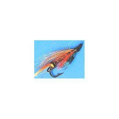 Fly Salmon Flies Double Hook THUNDER & LIGHTNING (2-4)