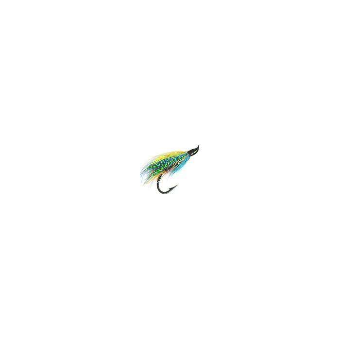 Fly Salmon Flies Hairwing ELECTRIC GREEN Hook 2