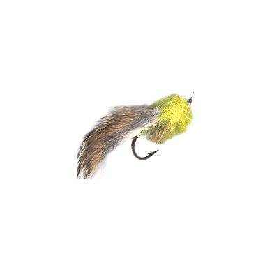 Mosca Salmon Flies Fox Tail RUST LEMON