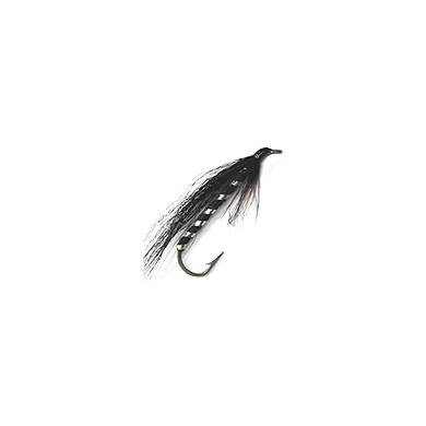 Fly Streamer BLACK HAIRWING (6-8-10)