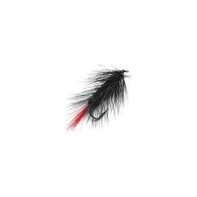 Fly Streamer WOLLY WORM BLACK (8-10)