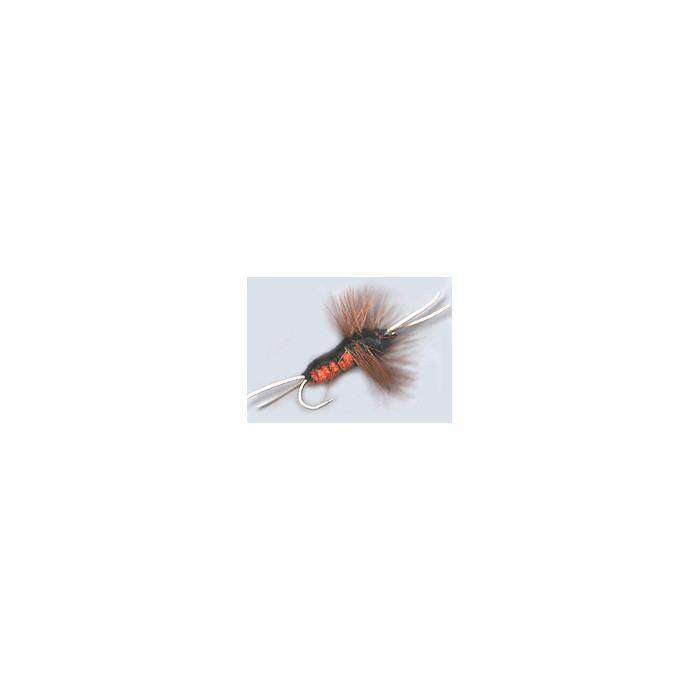 Fly Streamer Bitch Creek ORANGE BLACK Hook 8