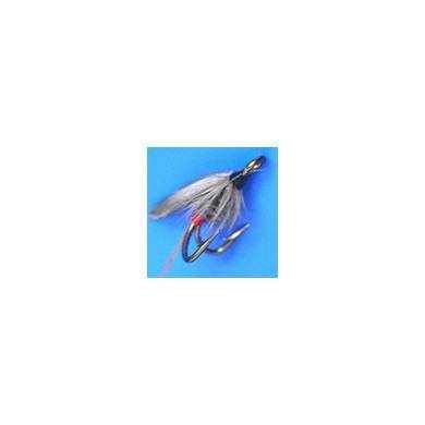 Mosca Wet Double Hook IRON BLUE DUN
