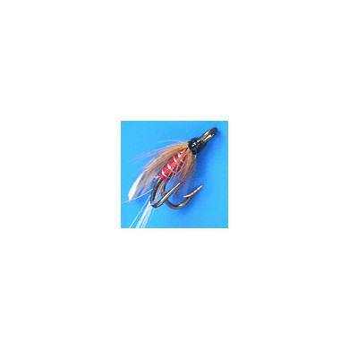 Mosca Wet Double Hook RED SPINNER