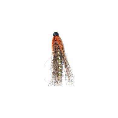 Tube Fly ORANGE BROWN mm.50