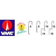 BRONZED HOOKS VMC 7062 DRY FLY perfect bend 10 pz