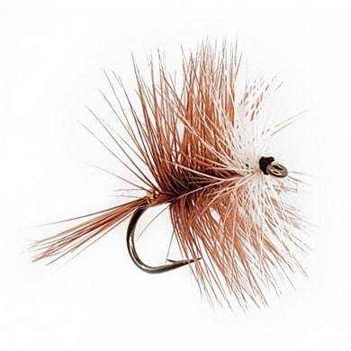 Mouches de pêche ILBA Dry BIVISIBLE BROWN