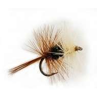 Mouches de pêche ILBA Dry BIVISIBLE CREAM BROWN