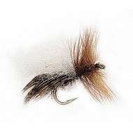 Fly Dry BROWN SPARKLE SEDGE Hook 14