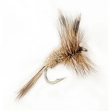 Mouche Dry DEER HAIR BROWN Hameçons 12