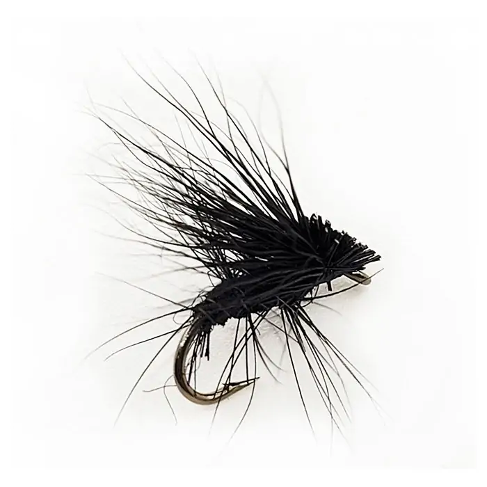 Fly Dry ELK HAIR CADDIS BLACK (14-16)