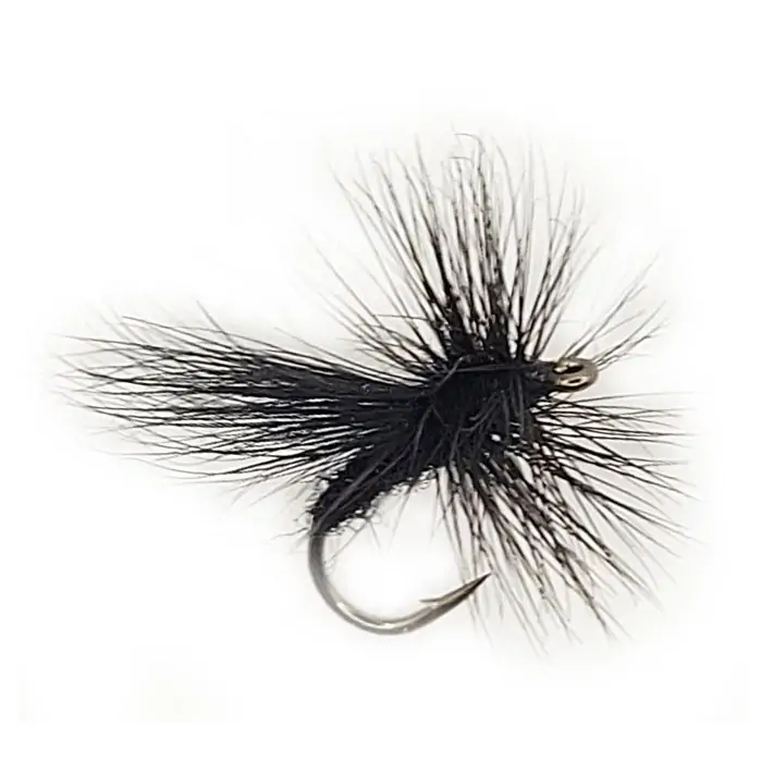 Fly Dry FLUTTERING CADDIS BLACK (12-14)