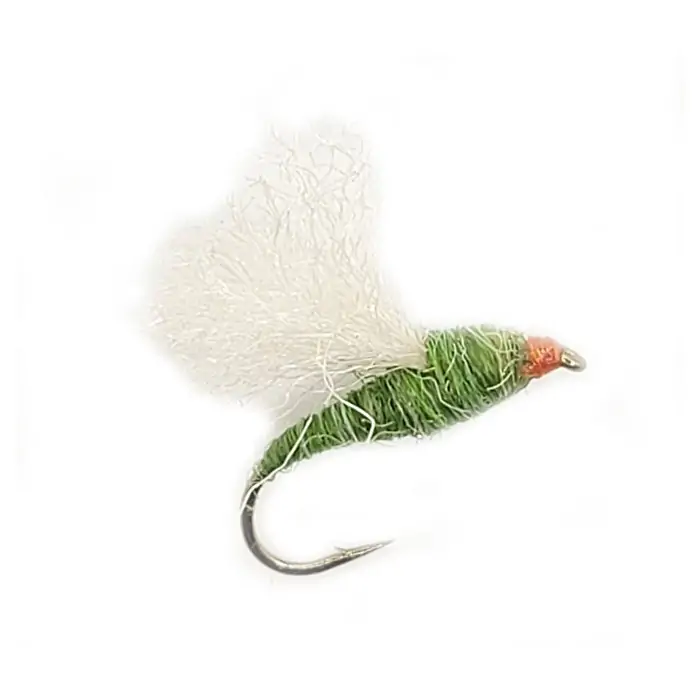 Mouche Dry GREEN EMERGER Hameçon 12