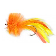 Mouche Big Fly FL.ORANGE - FL.YELLOW (3/0 - 4/0)